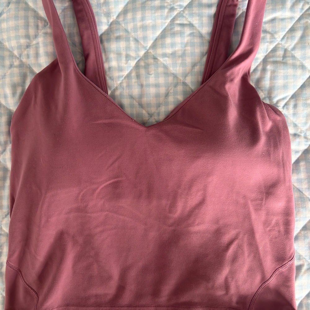 Lululemon Athletica Mauve Tank Top